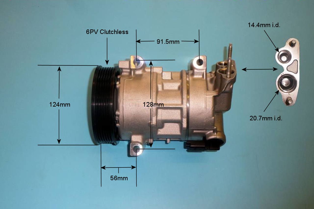 Aircon Compressor Aftermarket Quality – AutoAir 14-9638P