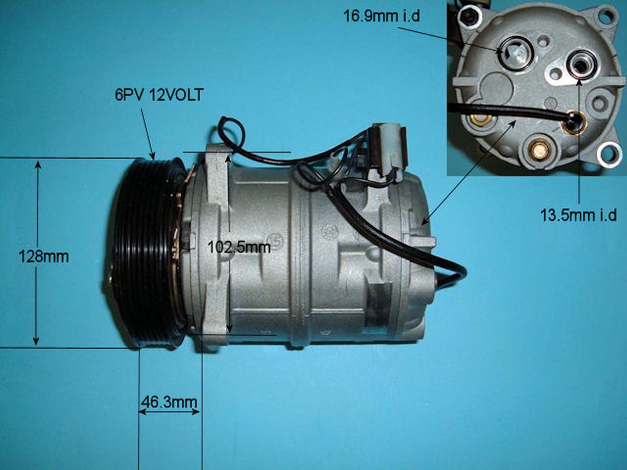 Aircon Compressor Aftermarket Quality – AutoAir 14-9647P