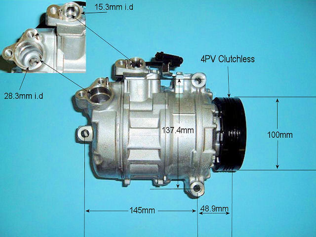 Aircon Compressor Aftermarket Quality – AutoAir 14-9650P
