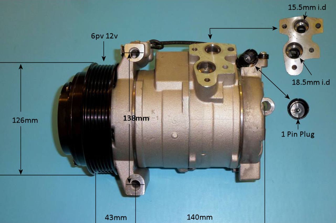 Aircon Compressor Aftermarket Quality – AutoAir 14-9659P