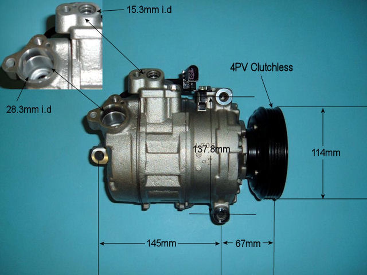 Aircon Compressor Aftermarket Quality – AutoAir 14-9697P