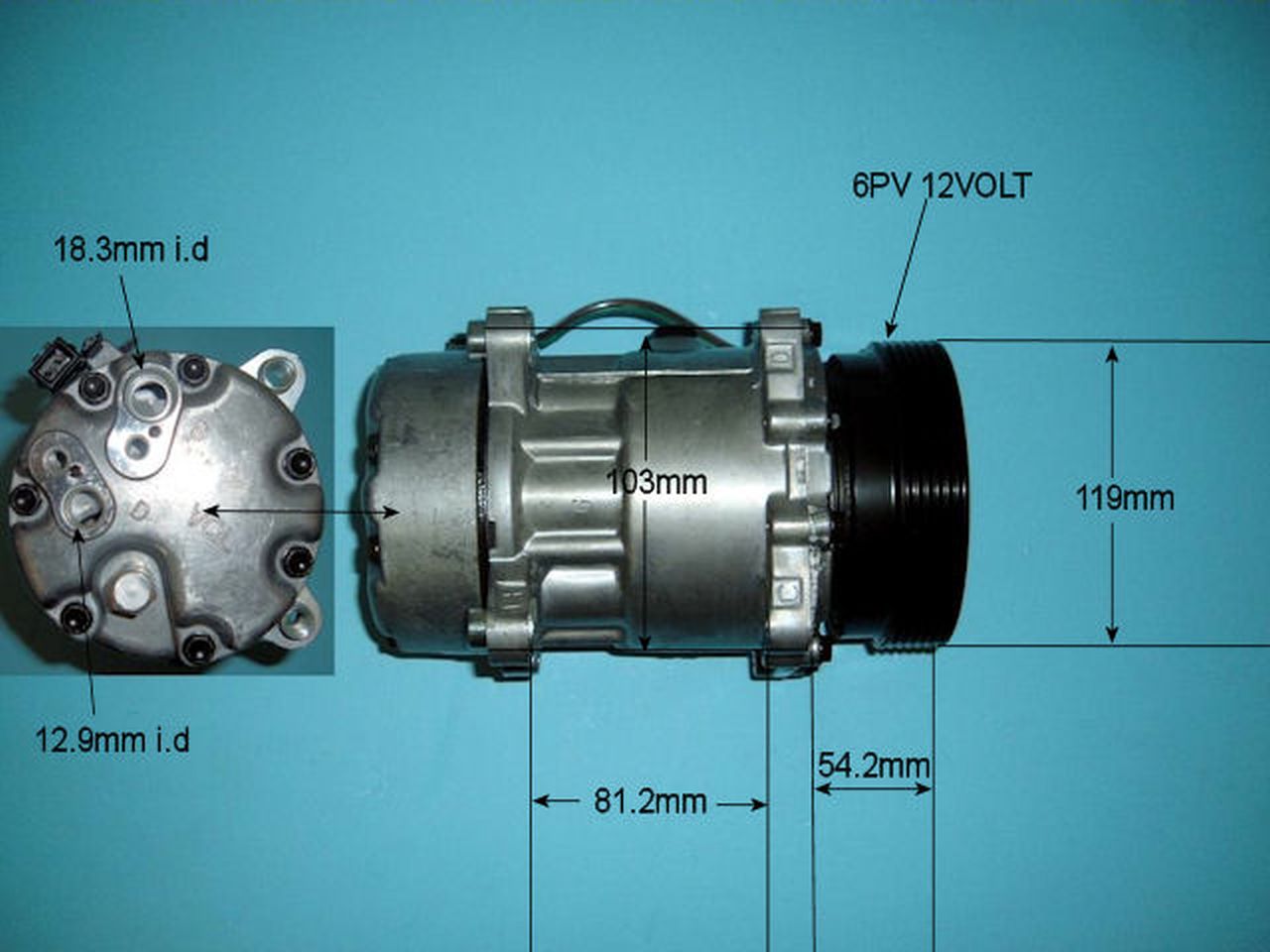 Aircon Compressor Aftermarket Quality – AutoAir 14-9699P