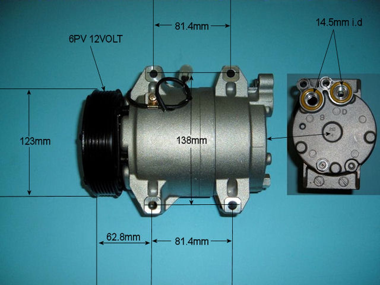 Aircon Compressor Aftermarket Quality – AutoAir 14-9702P