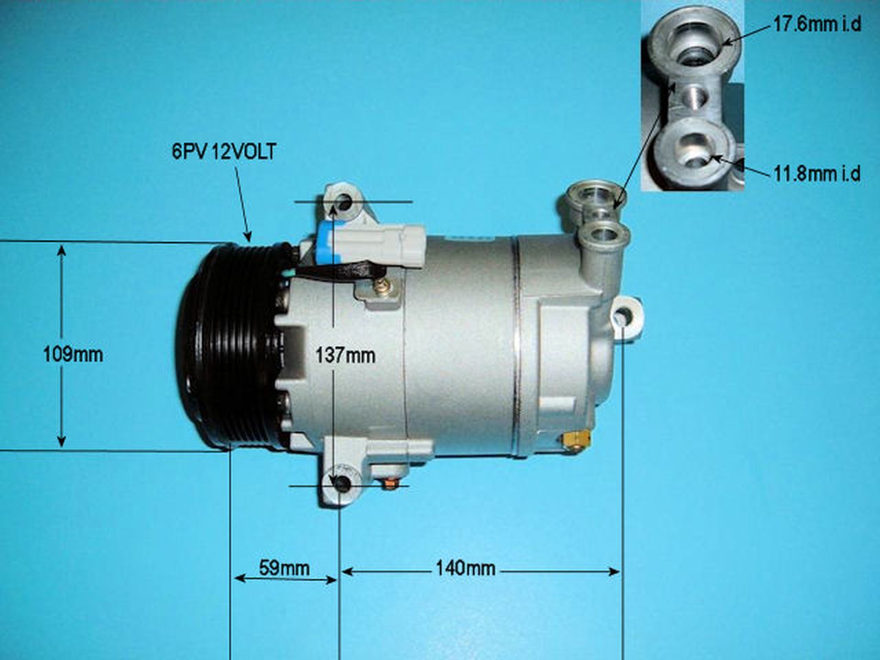 Aircon Compressor Aftermarket Quality – AutoAir 14-9711P