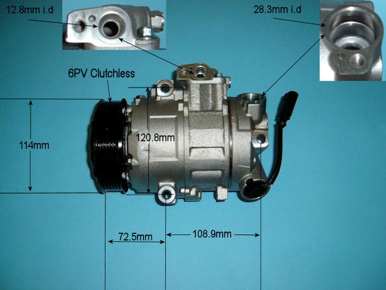 Aircon Compressor Aftermarket Quality – AutoAir 14-9718P
