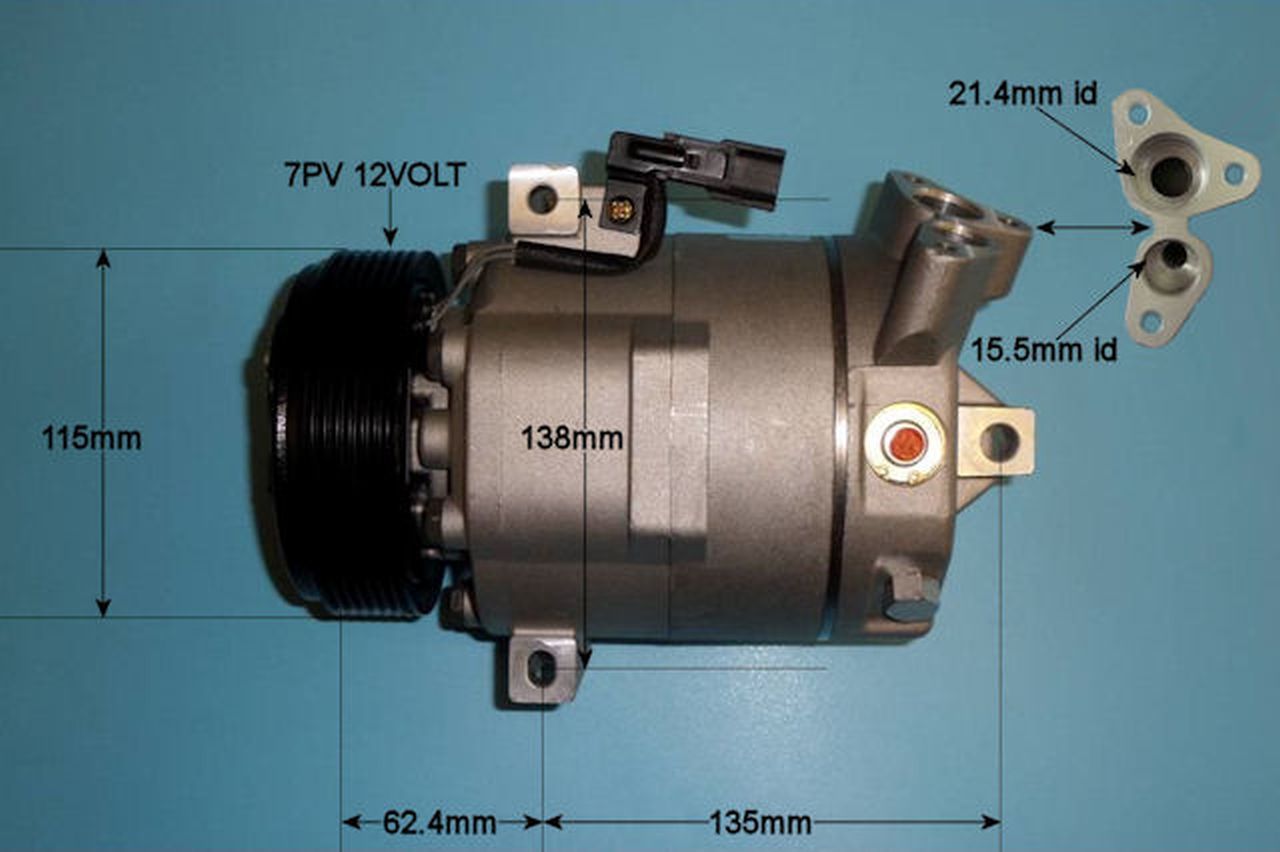Aircon Compressor Aftermarket Quality – AutoAir 14-9731P