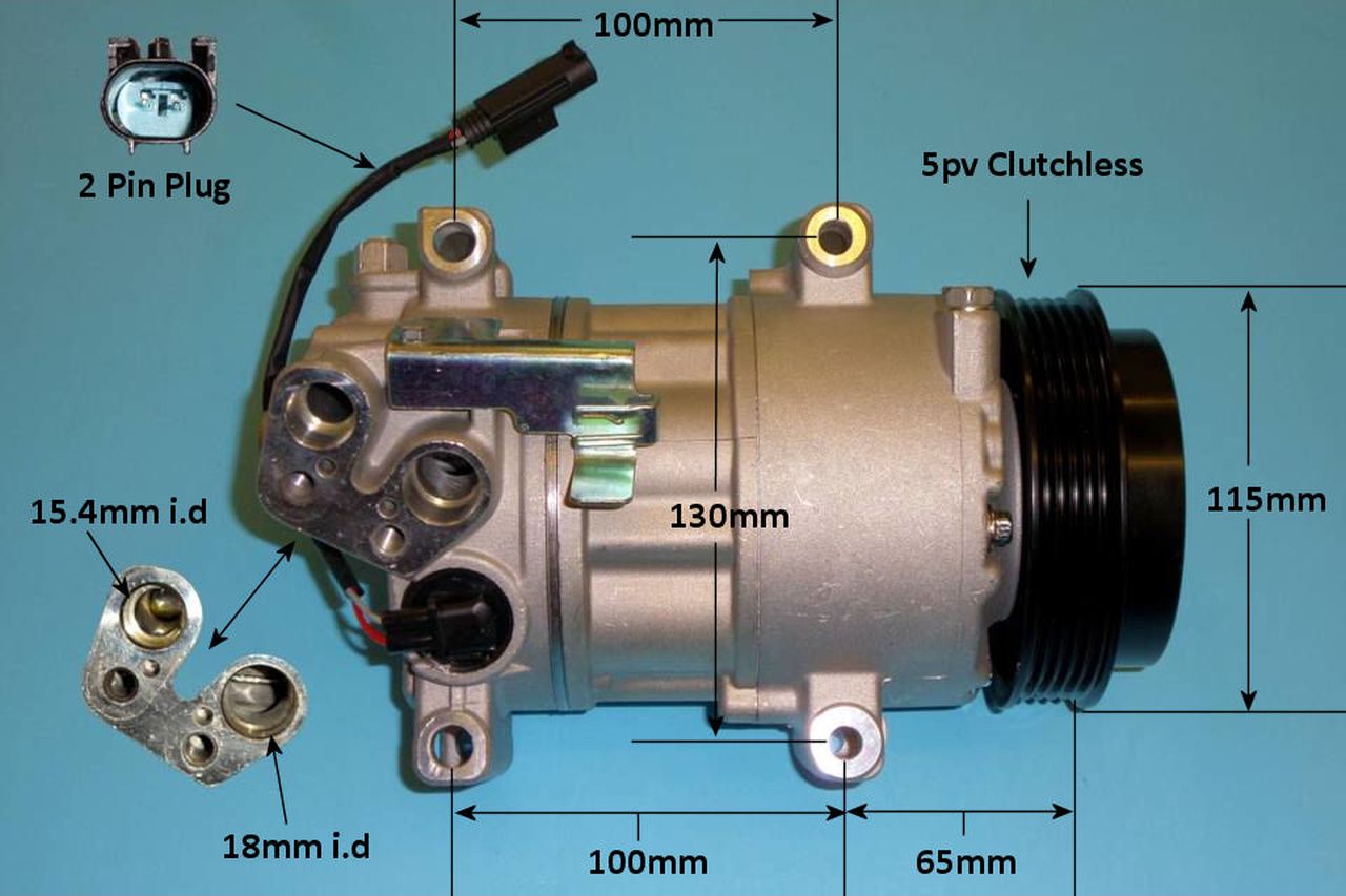 Aircon Compressor Aftermarket Quality – AutoAir 14-9739P