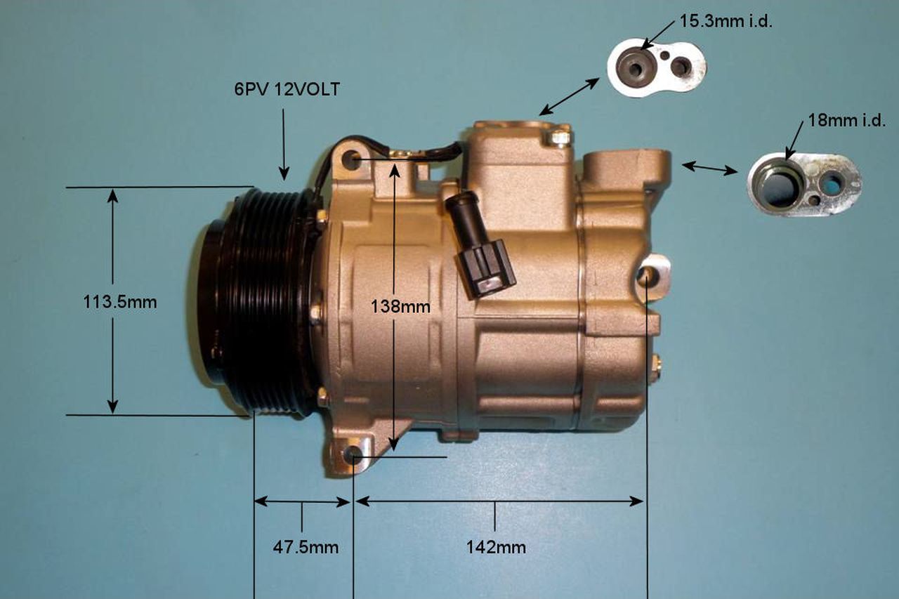 Aircon Compressor Aftermarket Quality – AutoAir 14-9740P