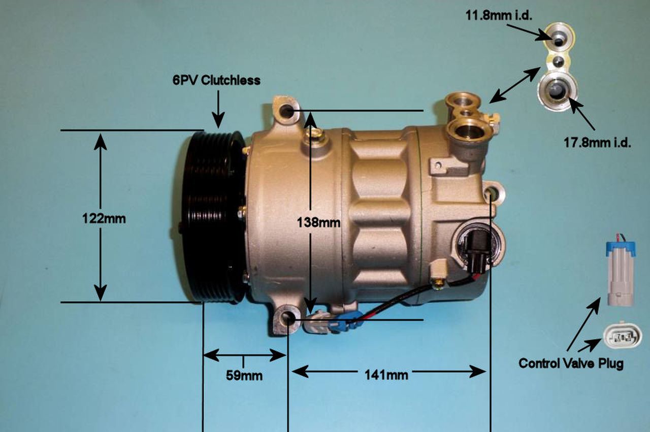Aircon Compressor Aftermarket Quality – AutoAir 14-9742P