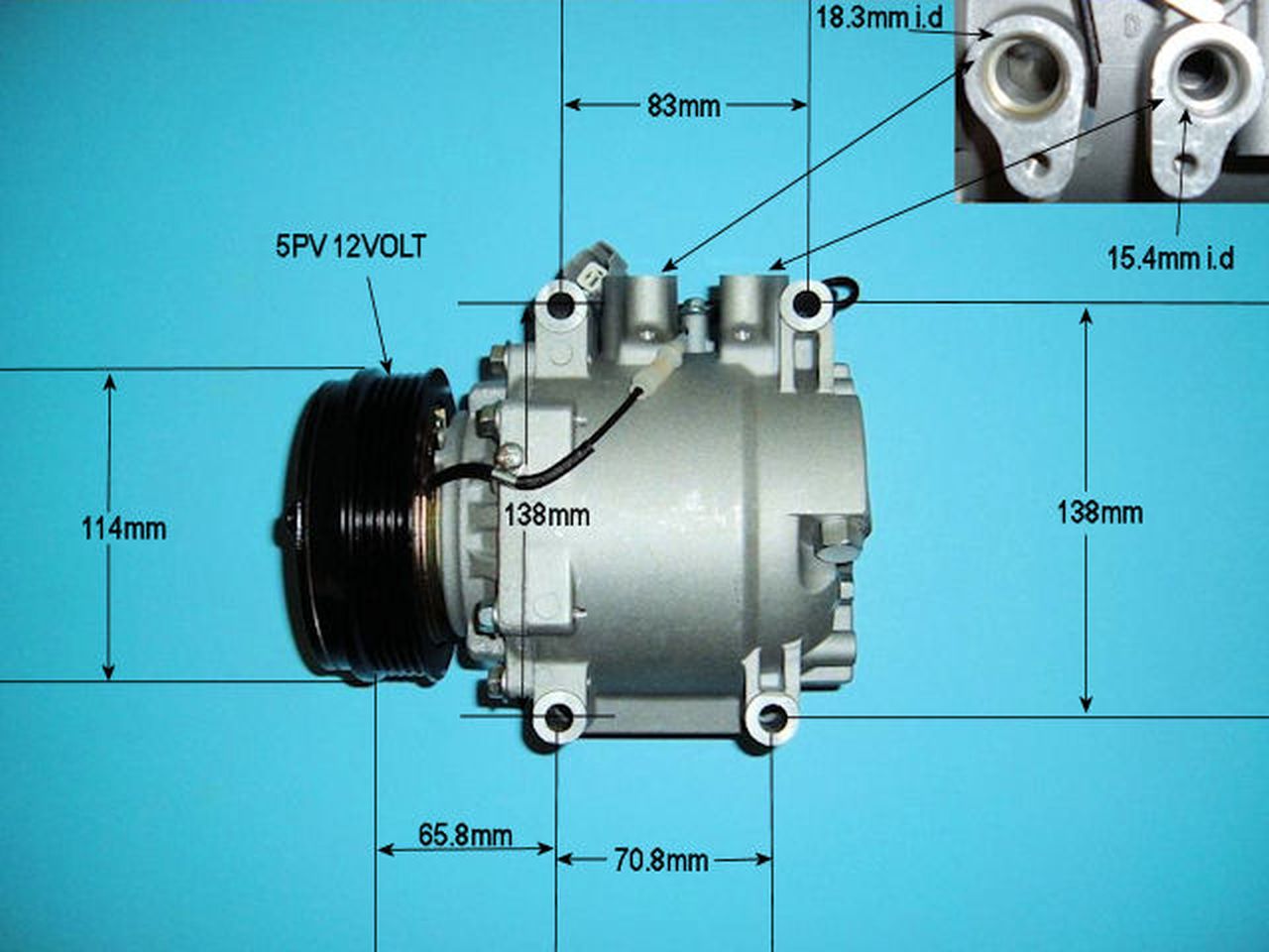 Aircon Compressor Aftermarket Quality – AutoAir 14-9747P