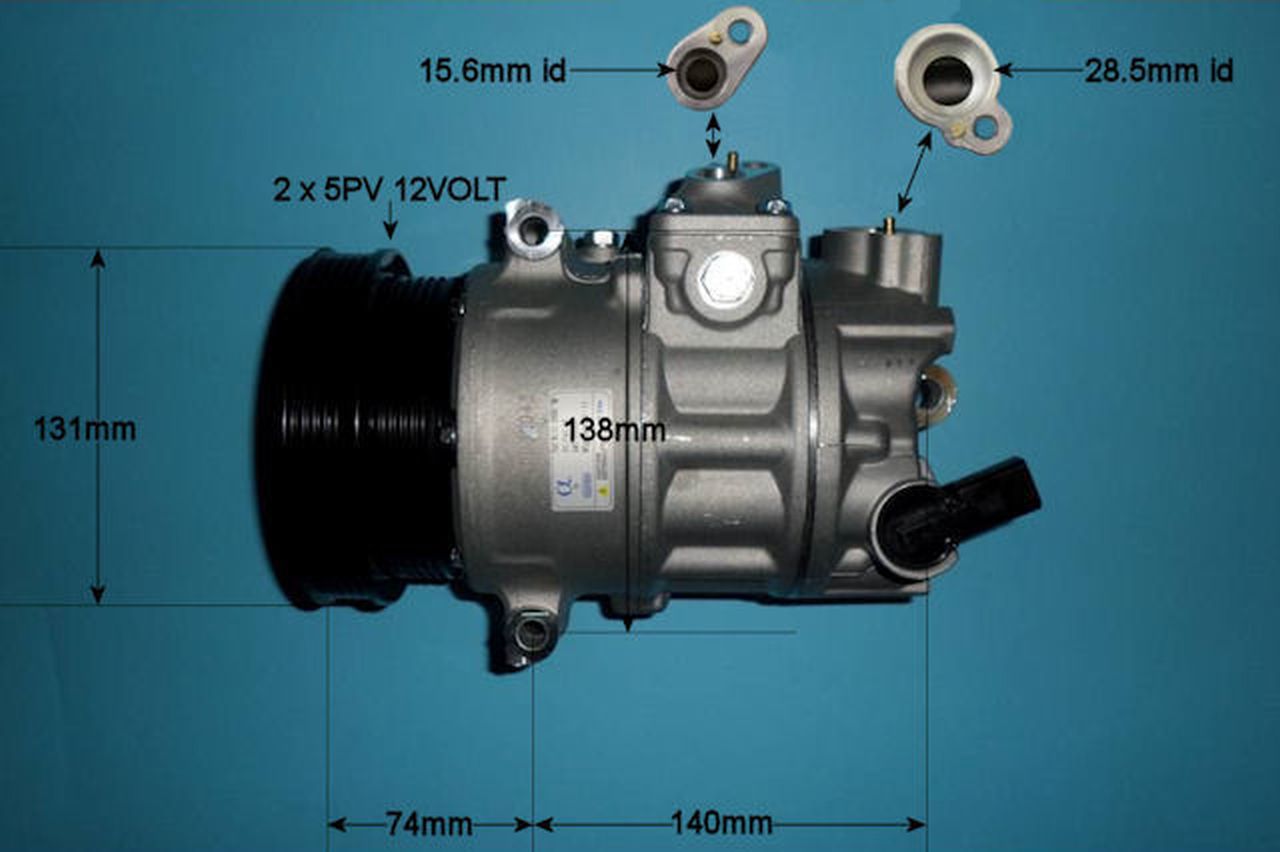 Aircon Compressor Aftermarket Quality – AutoAir 14-9765P