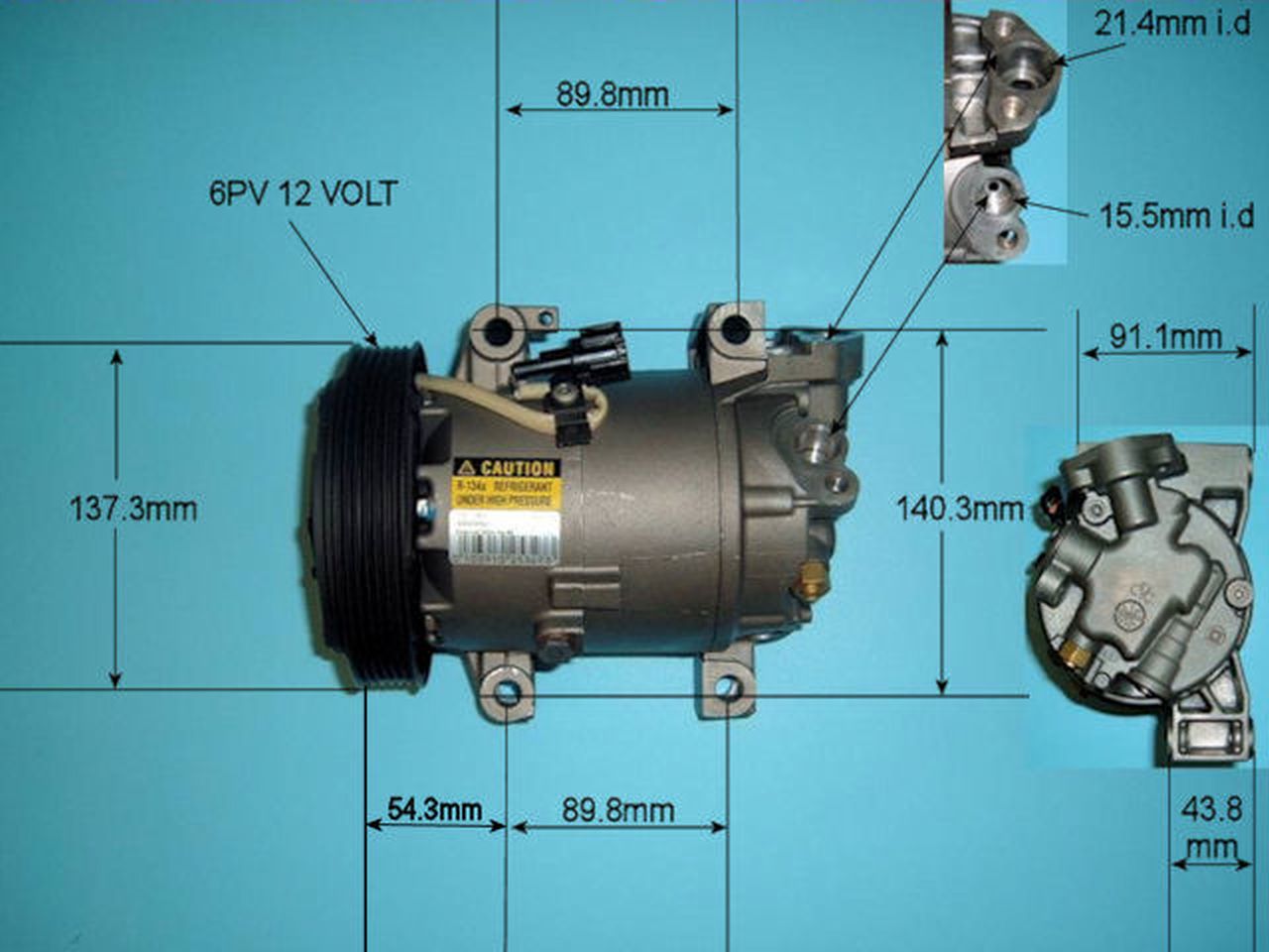Aircon Compressor (Reman) – AutoAir 14-0002R
