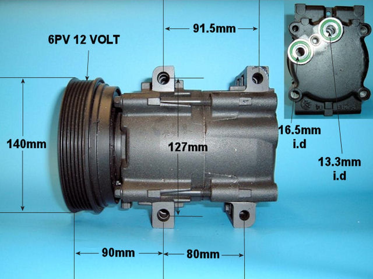 Aircon Compressor (Reman) – AutoAir 14-0234R