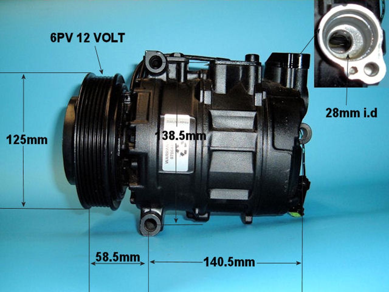 Aircon Compressor Aftermarket Quality – AutoAir 14-0261R