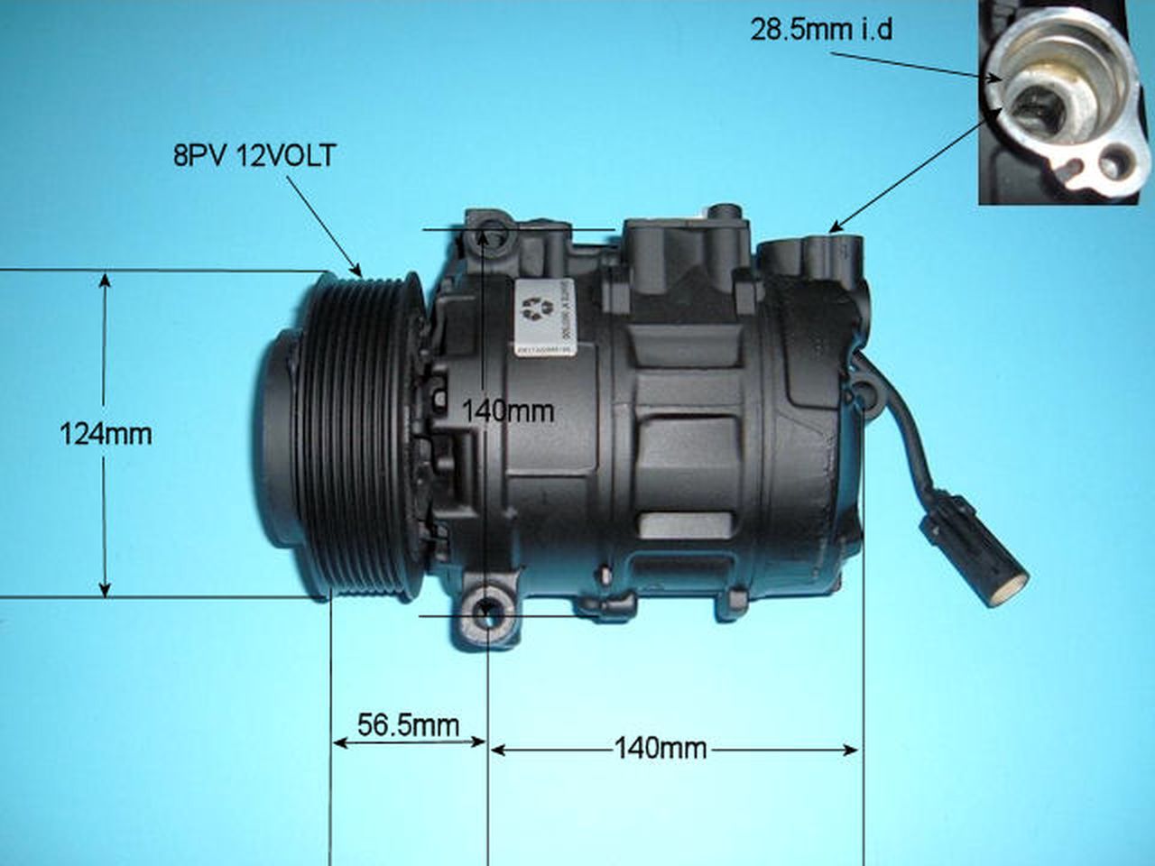 Aircon Compressor Aftermarket Quality – AutoAir 14-0266R