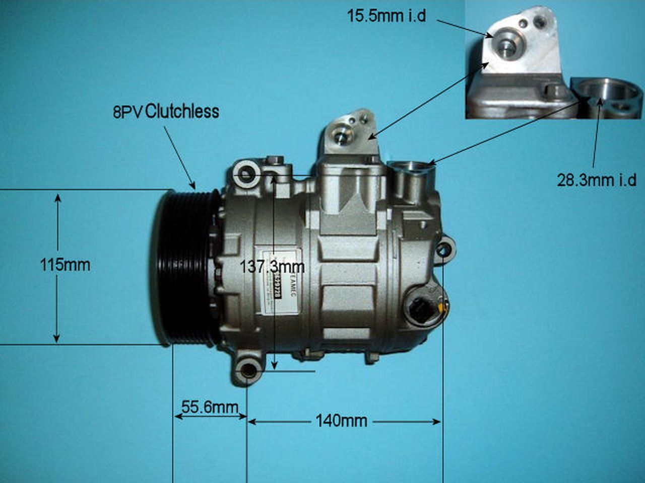 Aircon Compressor Aftermarket Quality – AutoAir 14-0267R