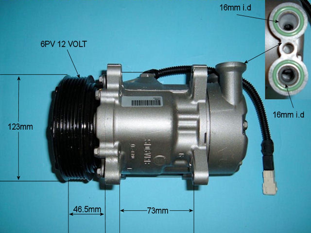 Aircon Compressor Aftermarket Quality – AutoAir 14-0281R