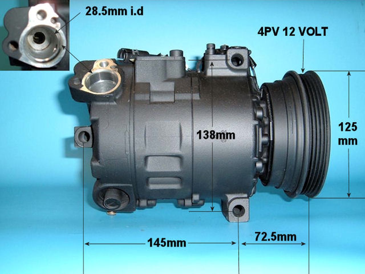 Aircon Compressor (Reman) – AutoAir 14-0318R
