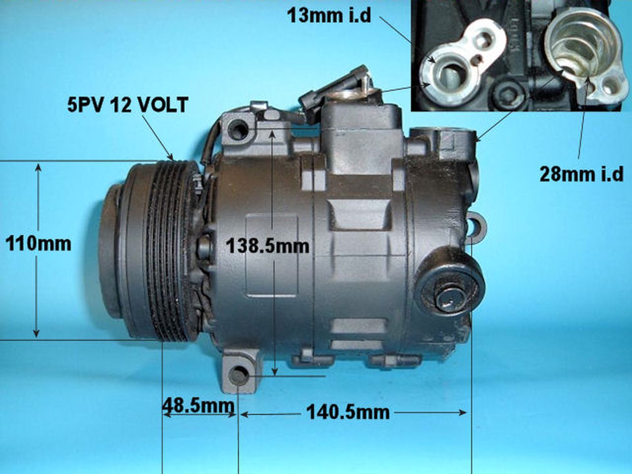 Aircon Compressor (Reman) – AutoAir 14-0328R