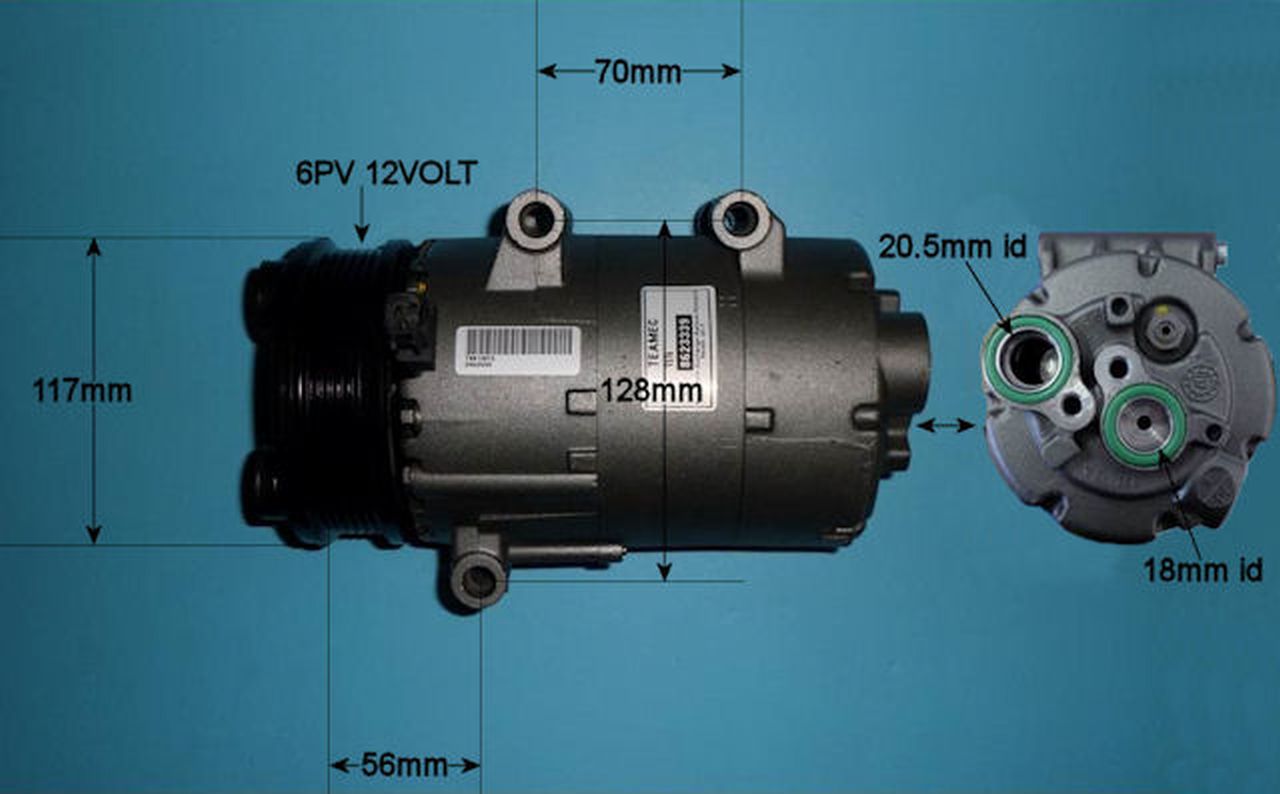 Aircon Compressor (Reman) – AutoAir 14-1139R
