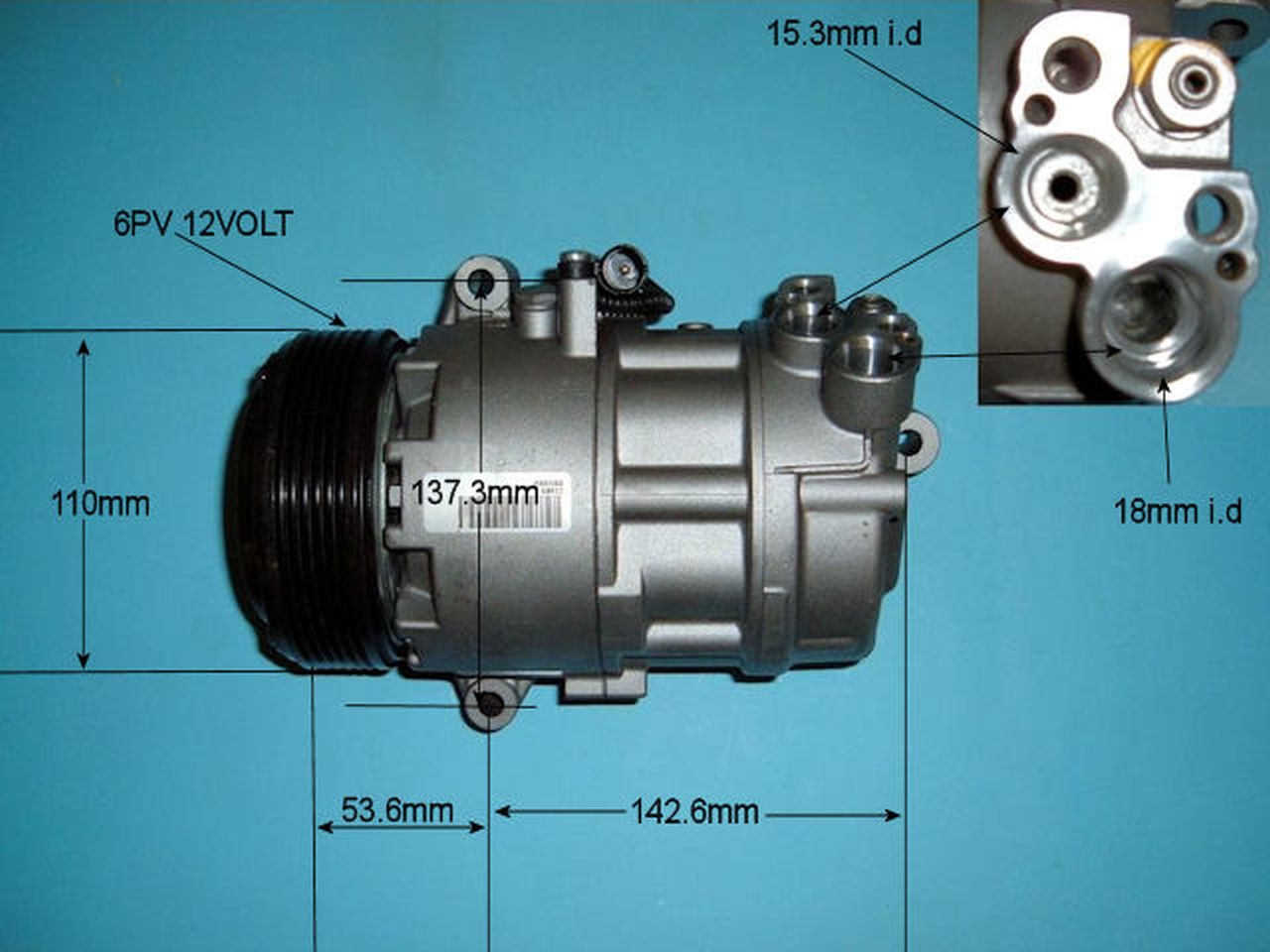 Aircon Compressor (Reman) – AutoAir 14-1145R