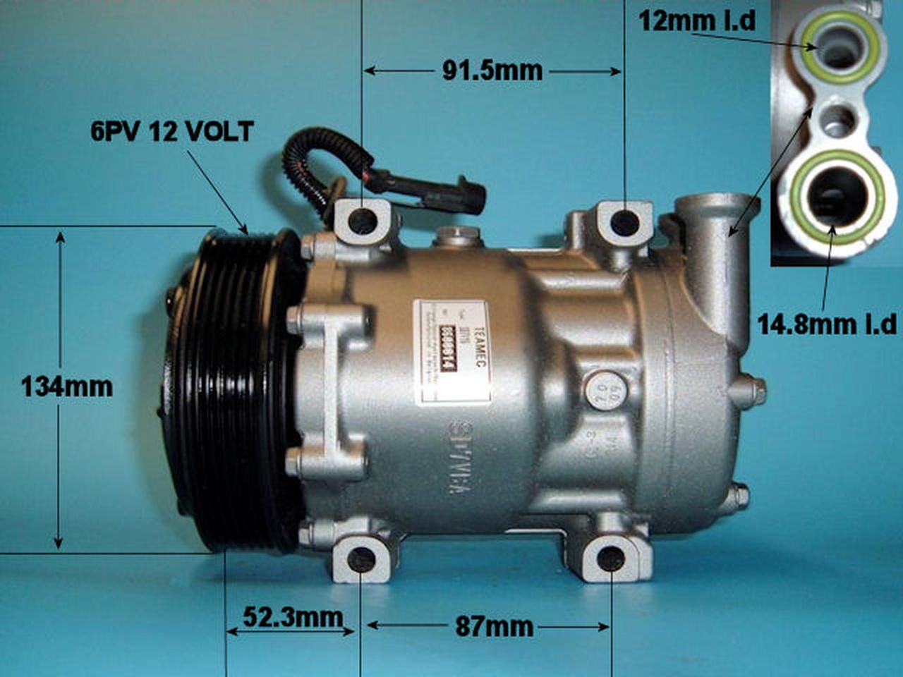 Aircon Compressor (Reman) – AutoAir 14-1157R