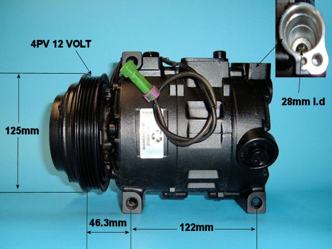 Aircon Compressor (Reman) – AutoAir 14-1173R