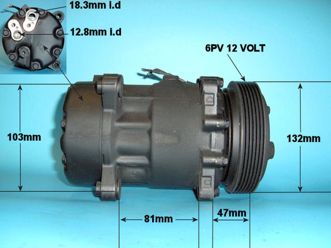 Aircon Compressor (Reman) – AutoAir 14-1260R
