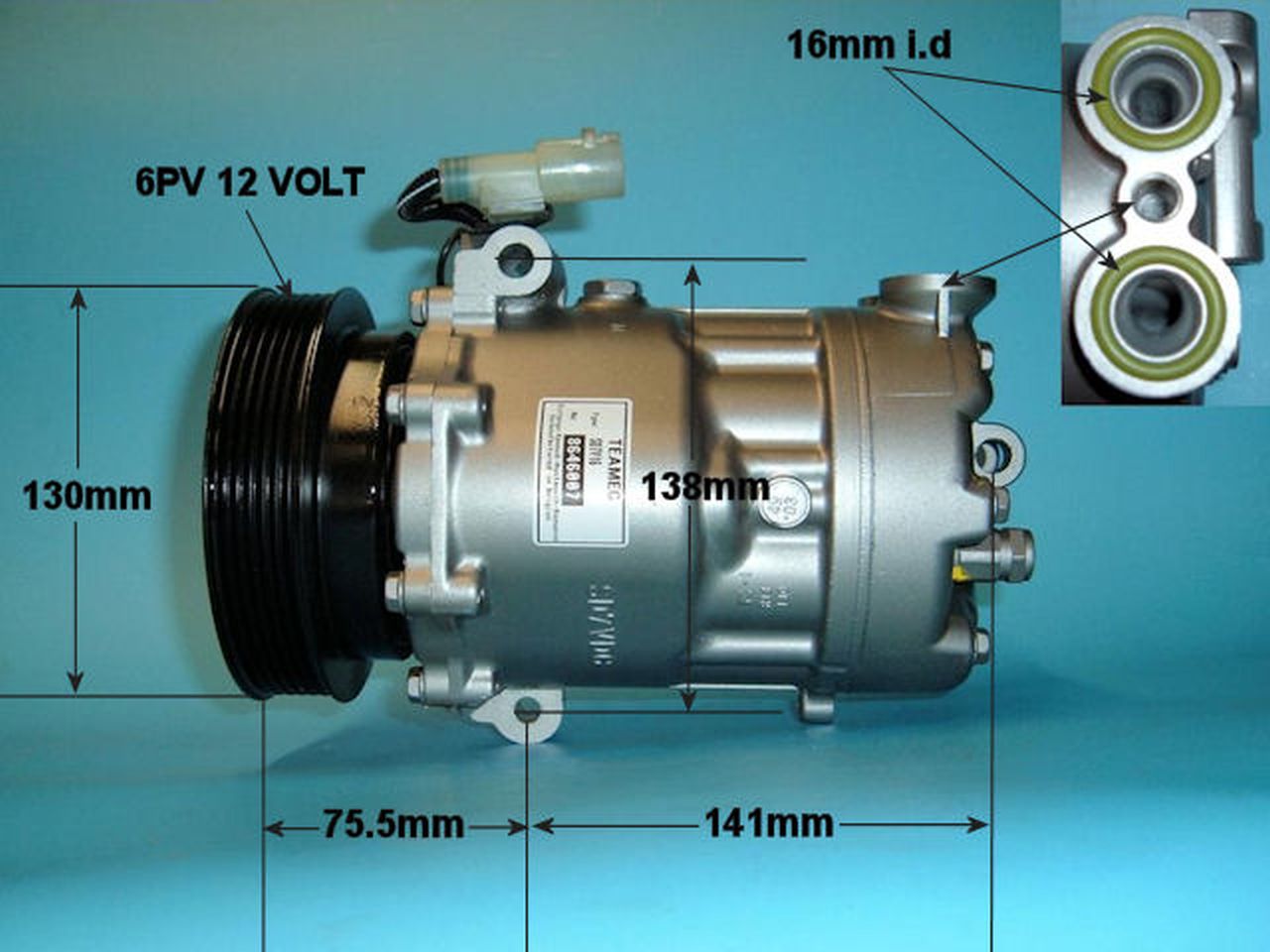 Aircon Compressor Aftermarket Quality – AutoAir 14-1261R