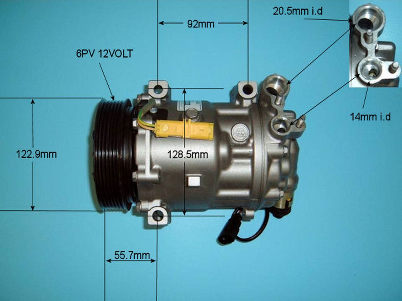 Aircon Compressor Aftermarket Quality – AutoAir 14-1304R