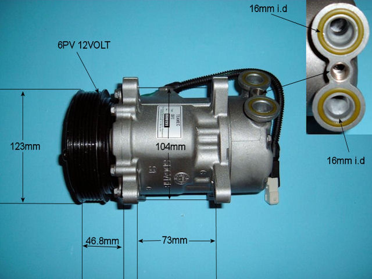 Aircon Compressor Aftermarket Quality – AutoAir 14-1433R