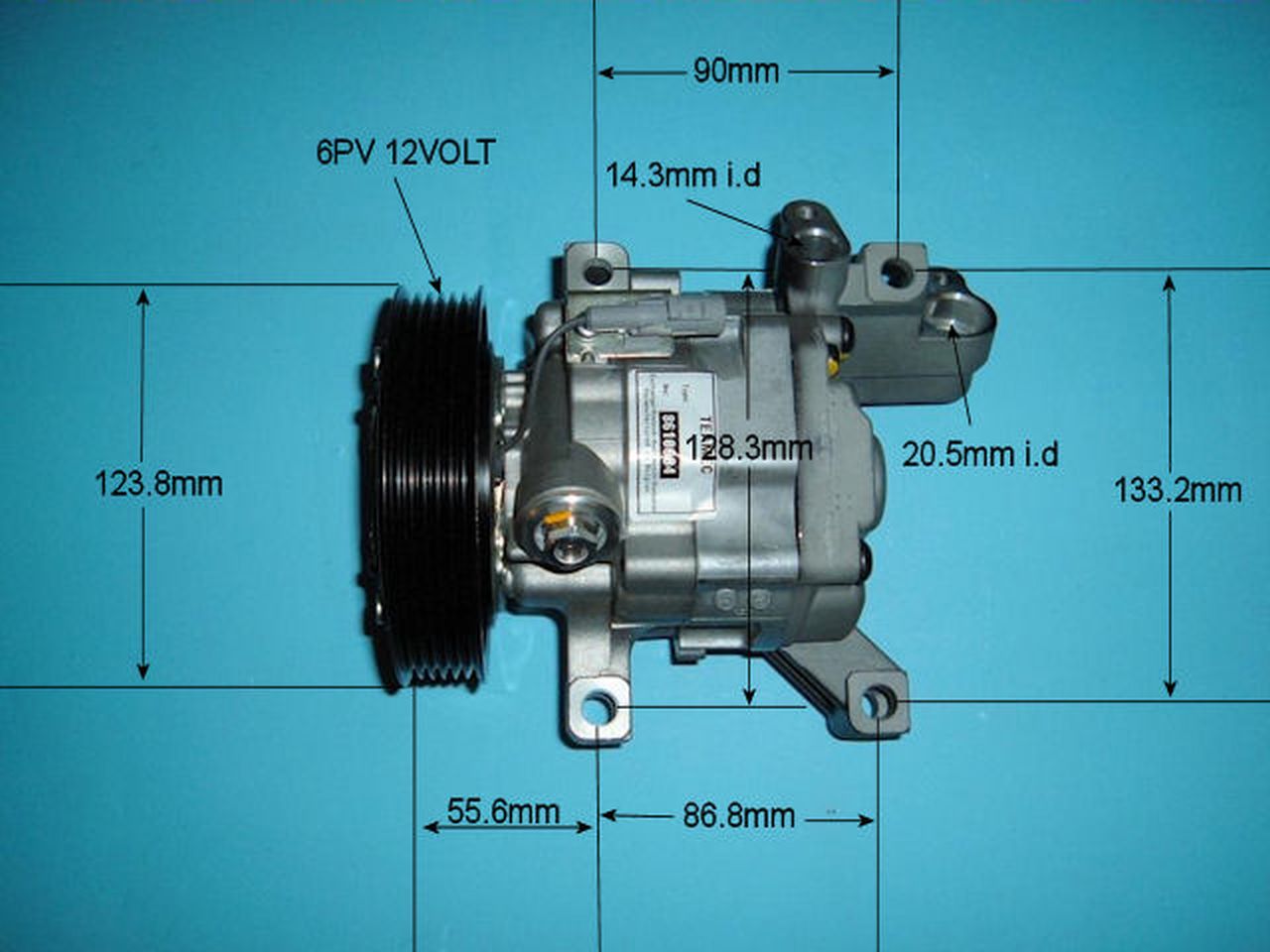 Aircon Compressor Aftermarket Quality – AutoAir 14-1438R