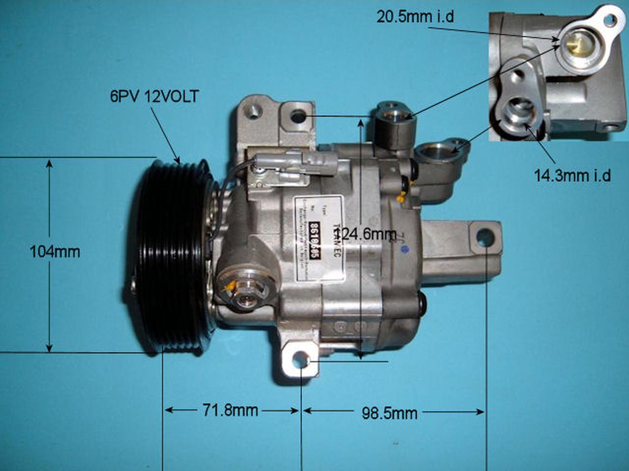 Aircon Compressor Aftermarket Quality – AutoAir 14-1439R