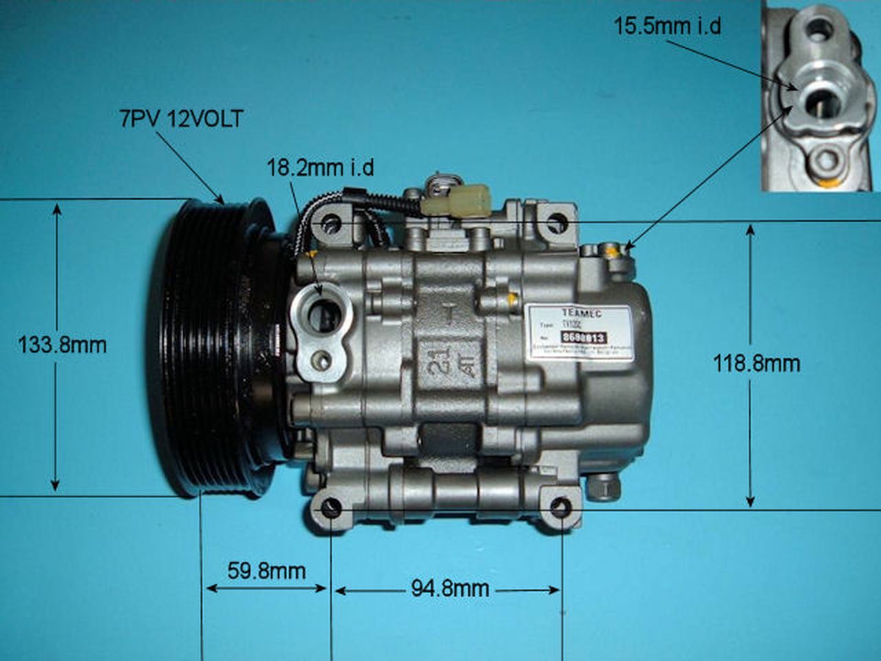 Aircon Compressor Aftermarket Quality – AutoAir 14-3491R