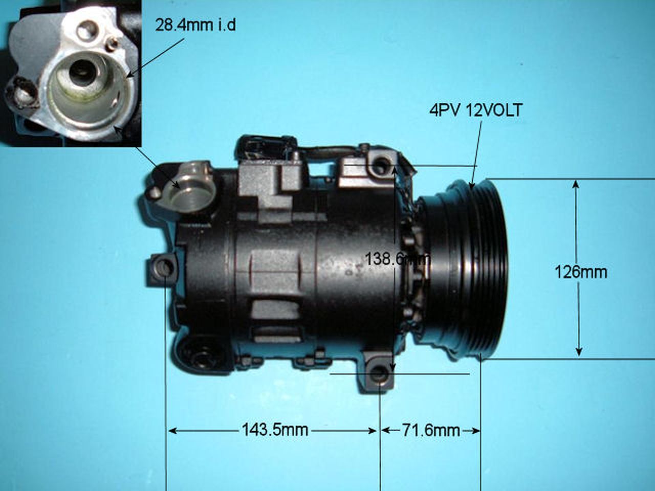 Aircon Compressor Aftermarket Quality – AutoAir 14-4084R