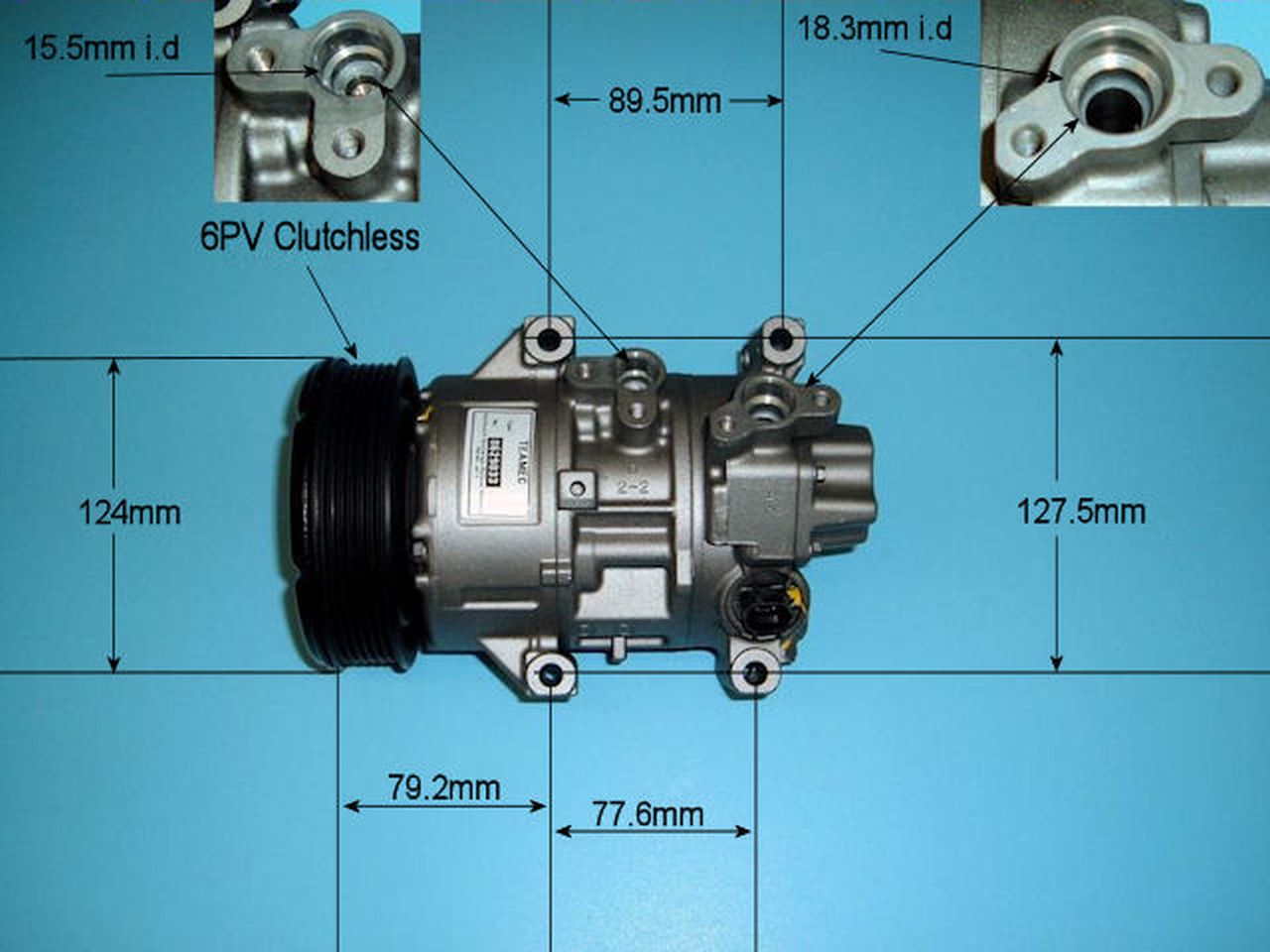Aircon Compressor (Reman) – AutoAir 14-5343R