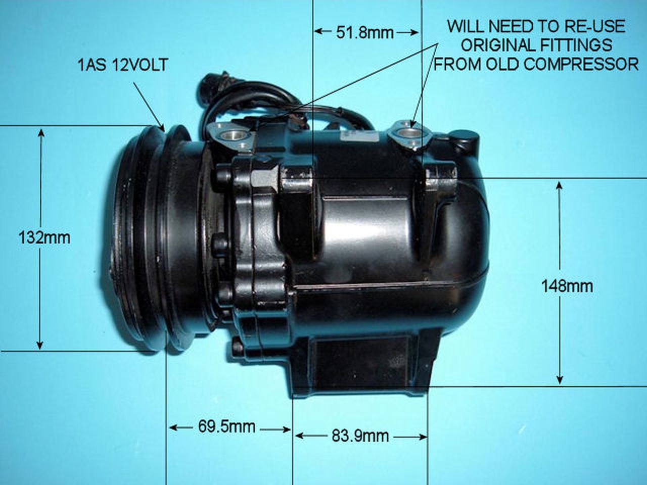 Aircon Compressor Aftermarket Quality – AutoAir 14-5662R