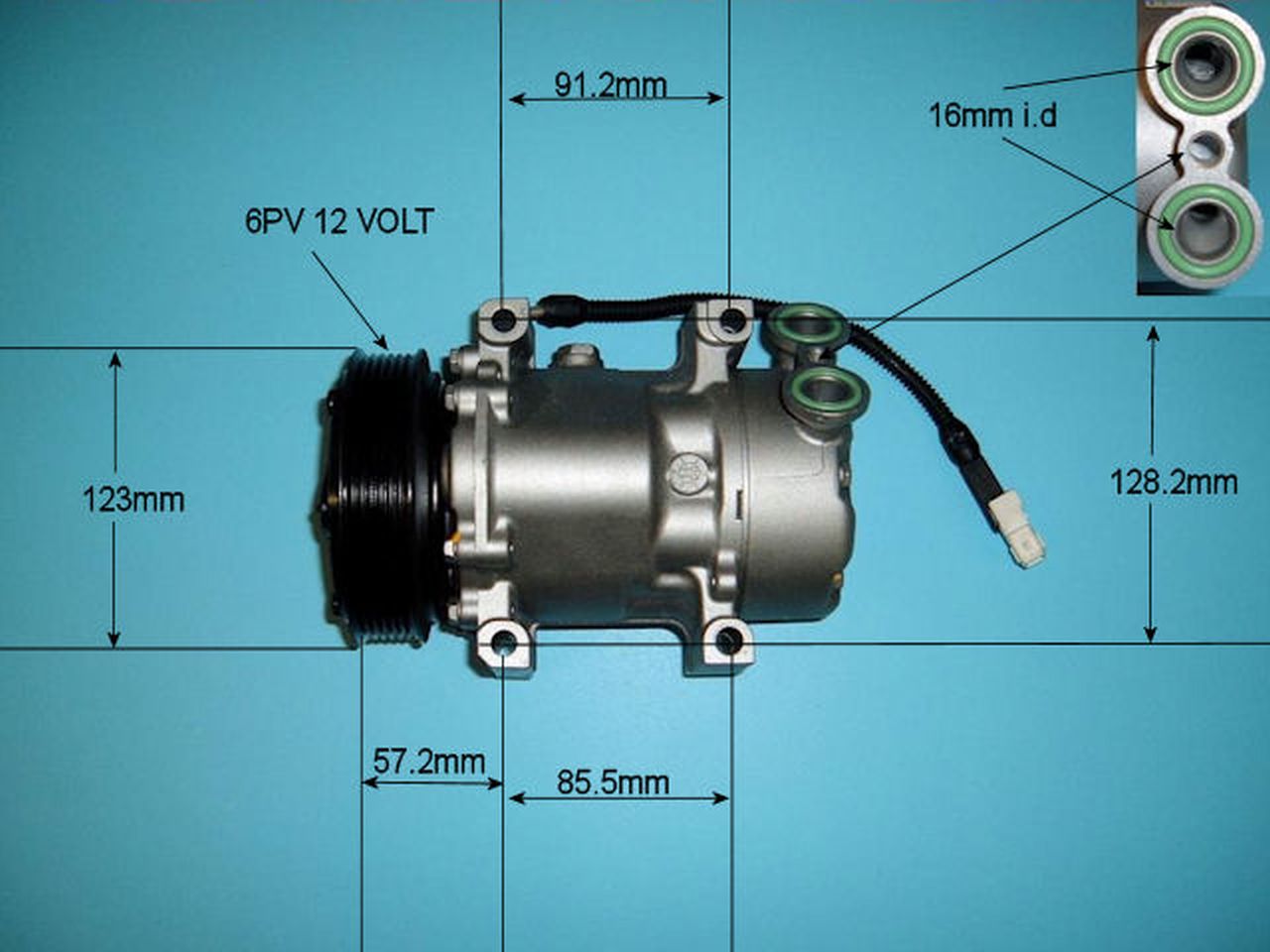 Aircon Compressor (Reman) – AutoAir 14-5972R