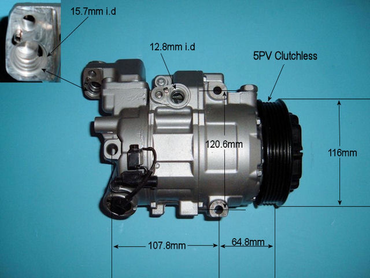 Aircon Compressor Aftermarket Quality – AutoAir 14-6200R