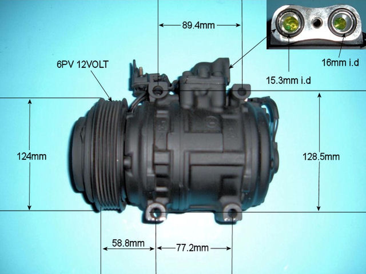 Aircon Compressor Aftermarket Quality – AutoAir 14-6240R