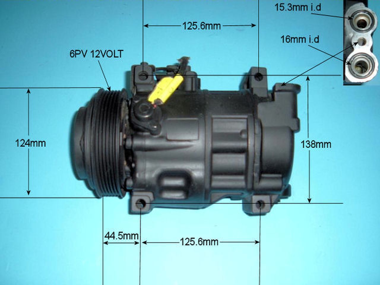 Aircon Compressor Aftermarket Quality – AutoAir 14-6244R