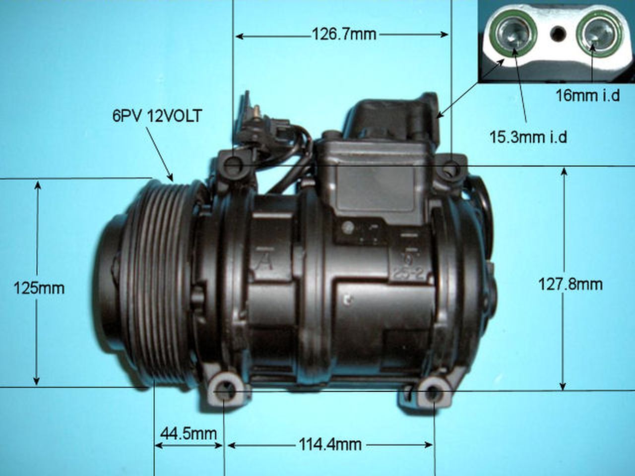 Aircon Compressor Aftermarket Quality – AutoAir 14-6245R