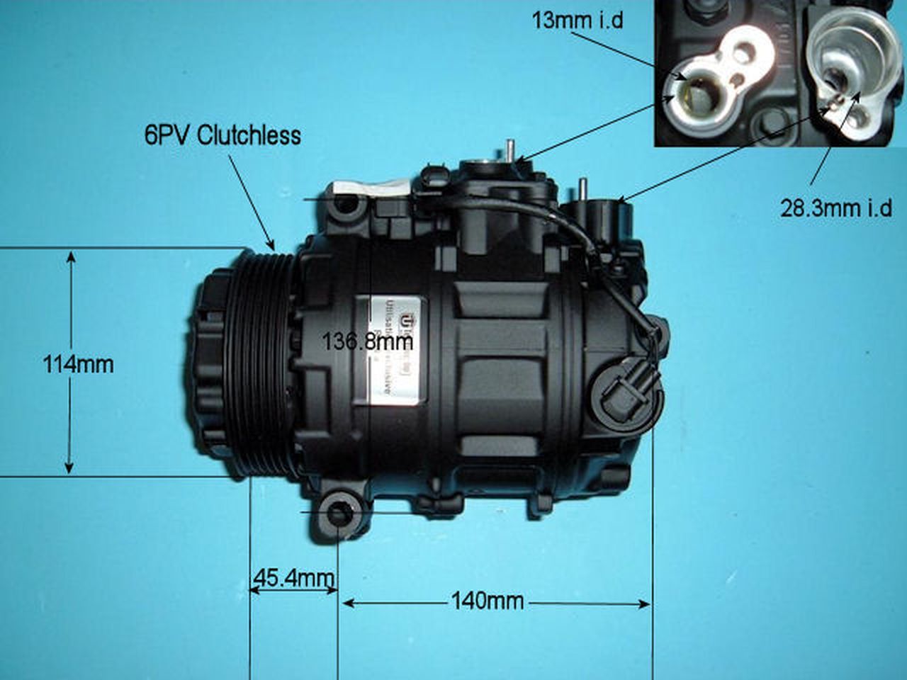 Aircon Compressor Aftermarket Quality – AutoAir 14-6256R