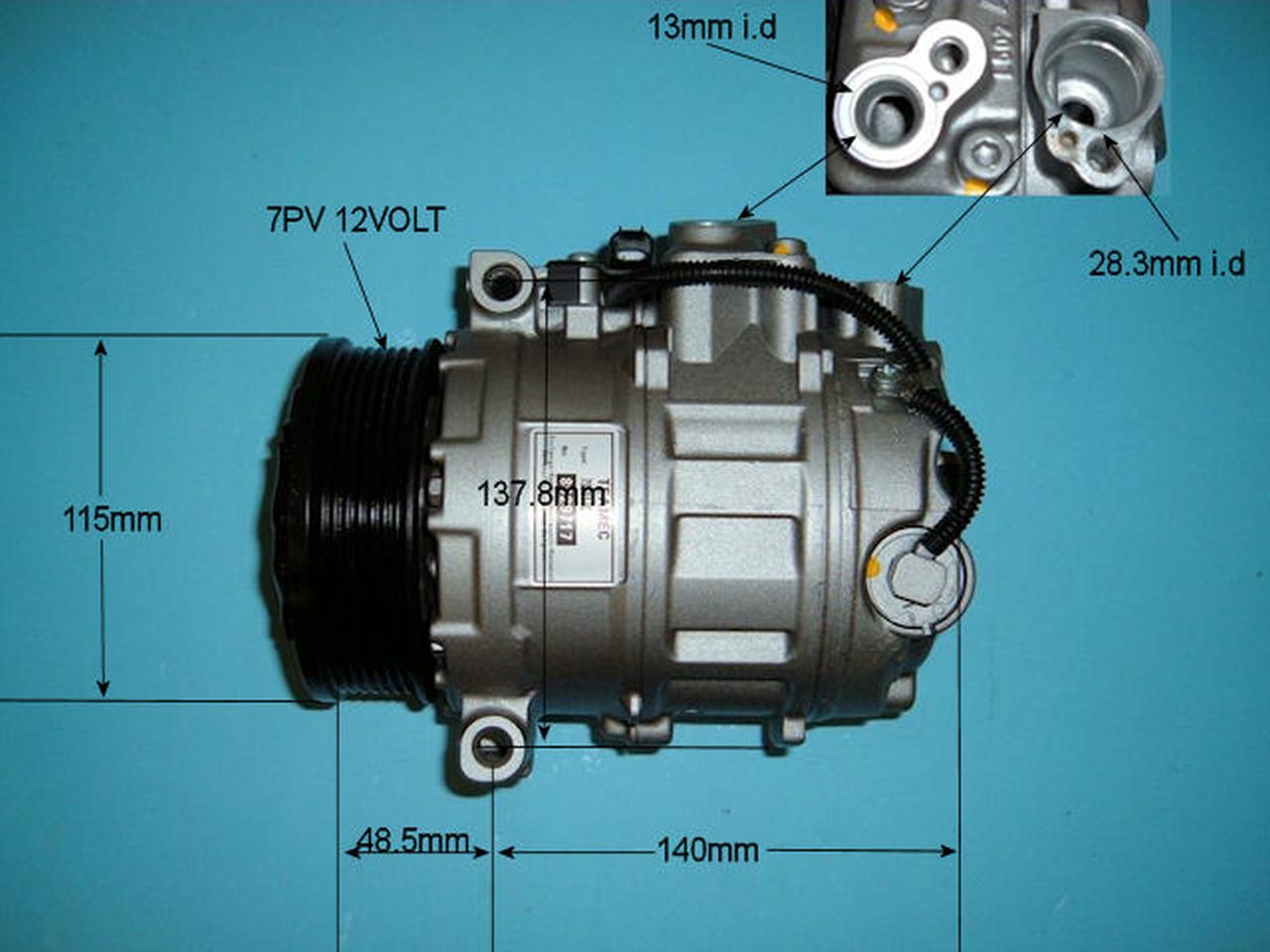 Aircon Compressor Aftermarket Quality – AutoAir 14-6258R