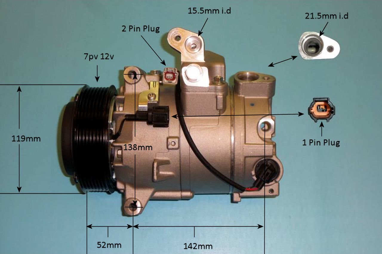 Aircon Compressor Aftermarket Quality – AutoAir 14-6262P
