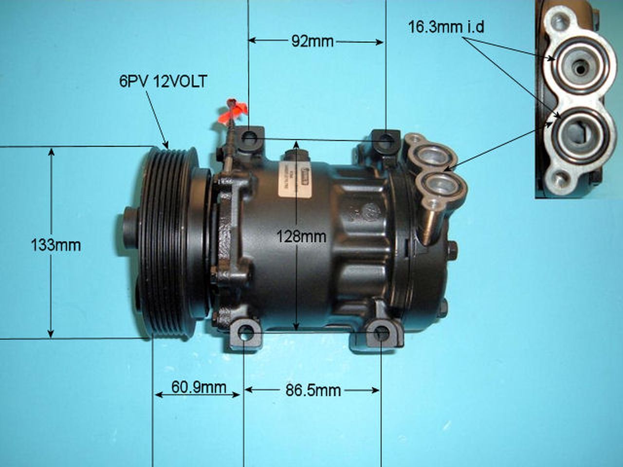 Aircon Compressor Genuine OE SANDEN – AutoAir 14-7823R