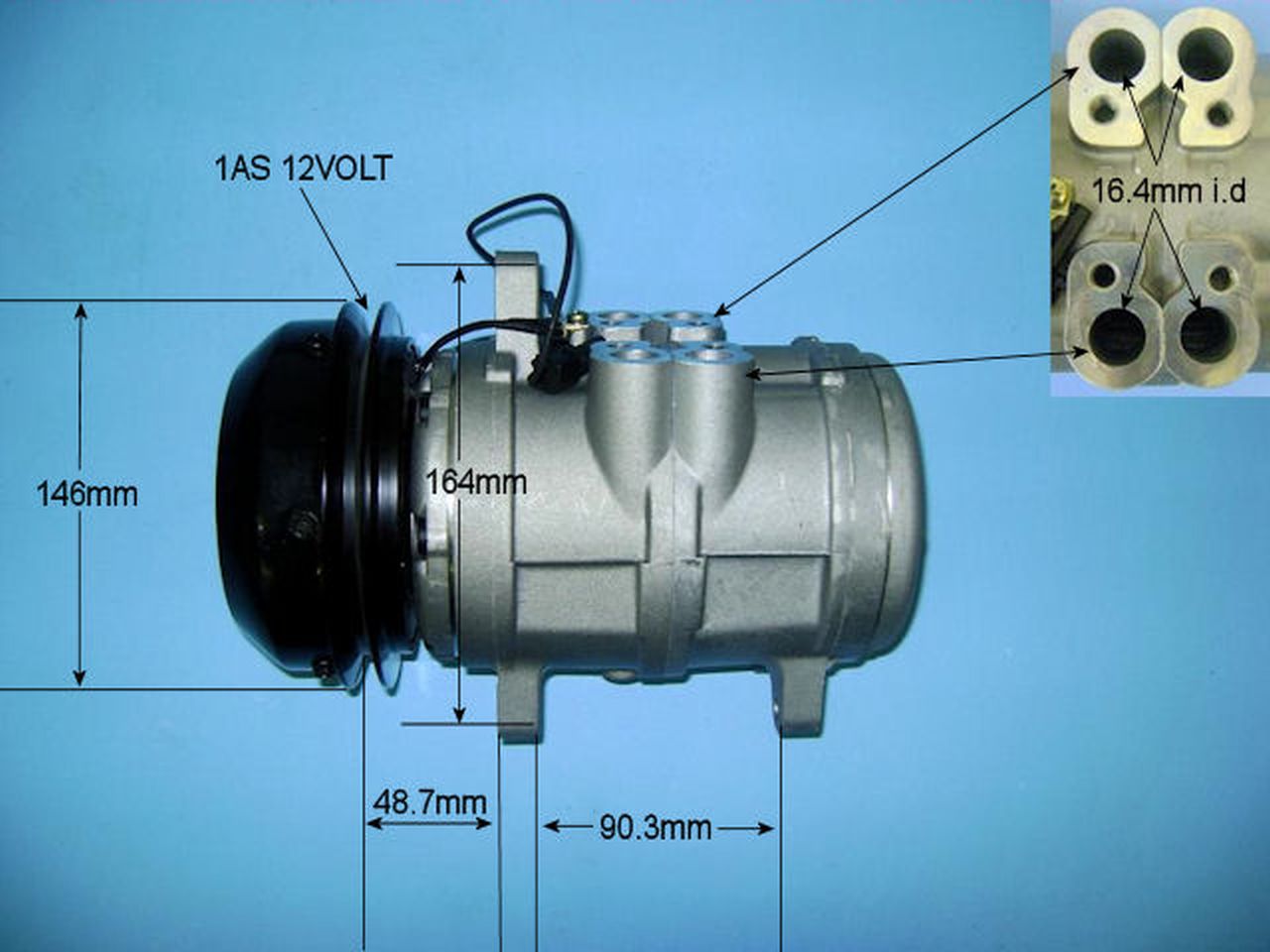 Aircon Compressor (Reman) – AutoAir 14-8717R