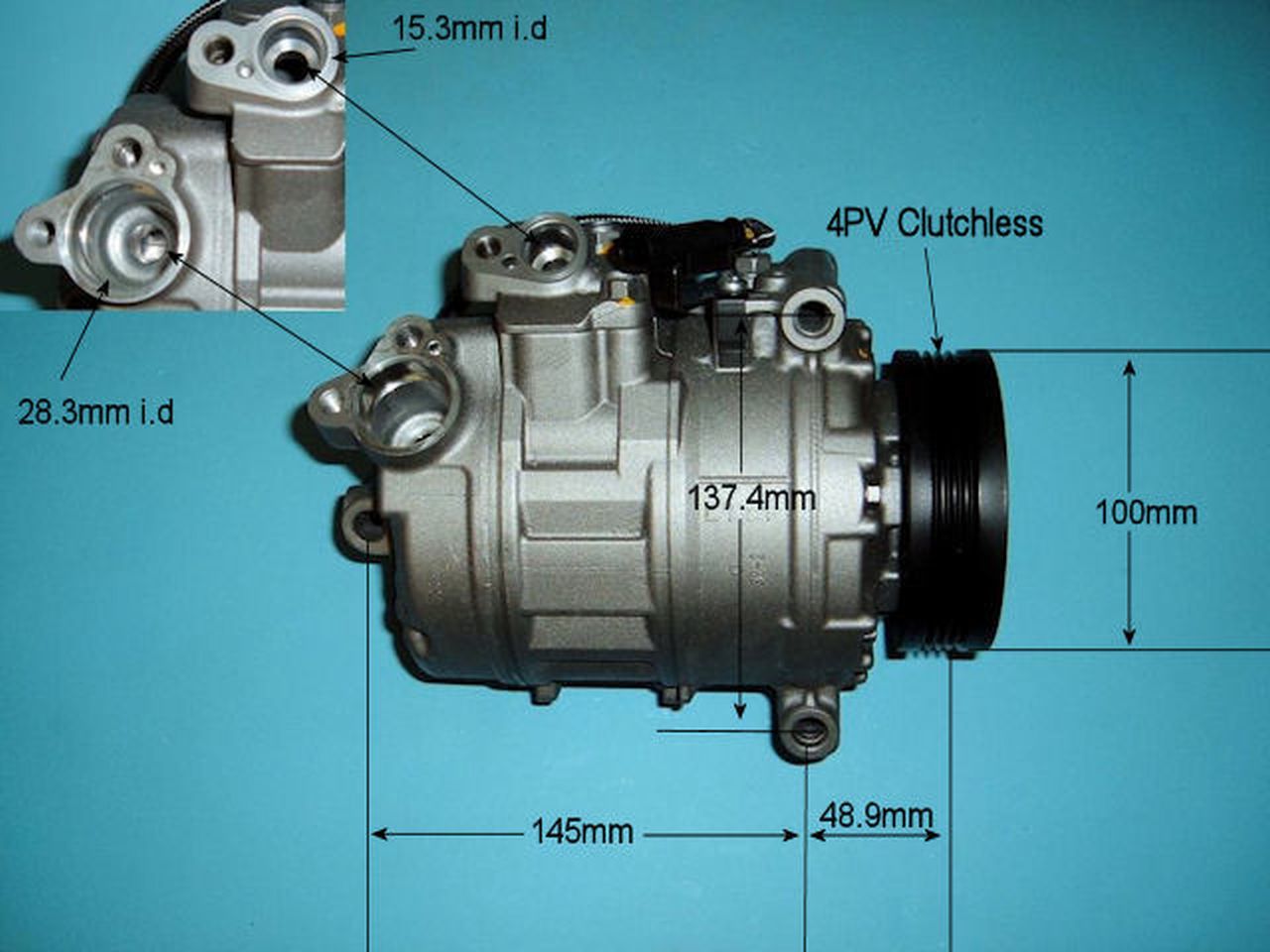 Aircon Compressor (Reman) – AutoAir 14-9650R