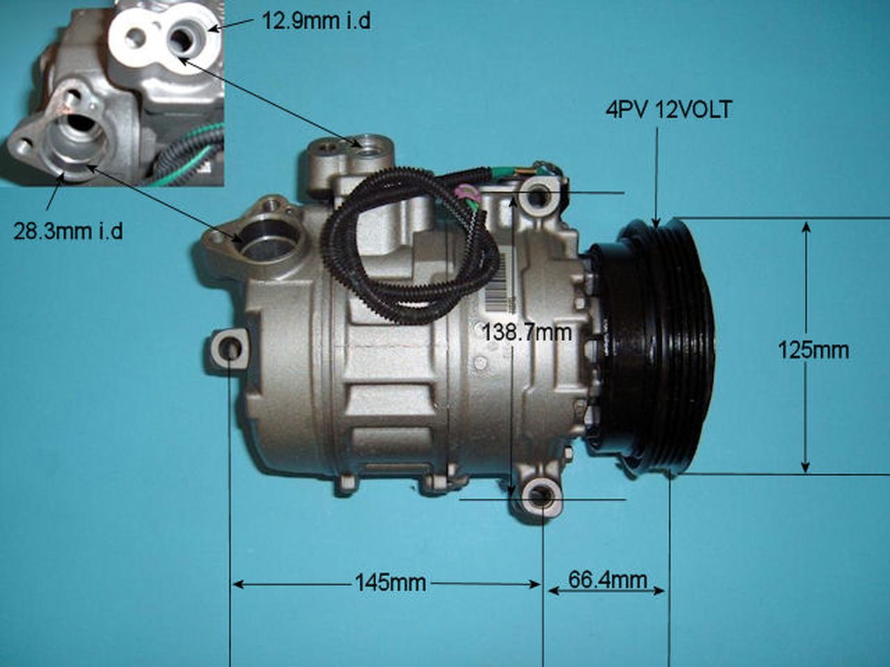 Aircon Compressor (Reman) – AutoAir 14-9694R