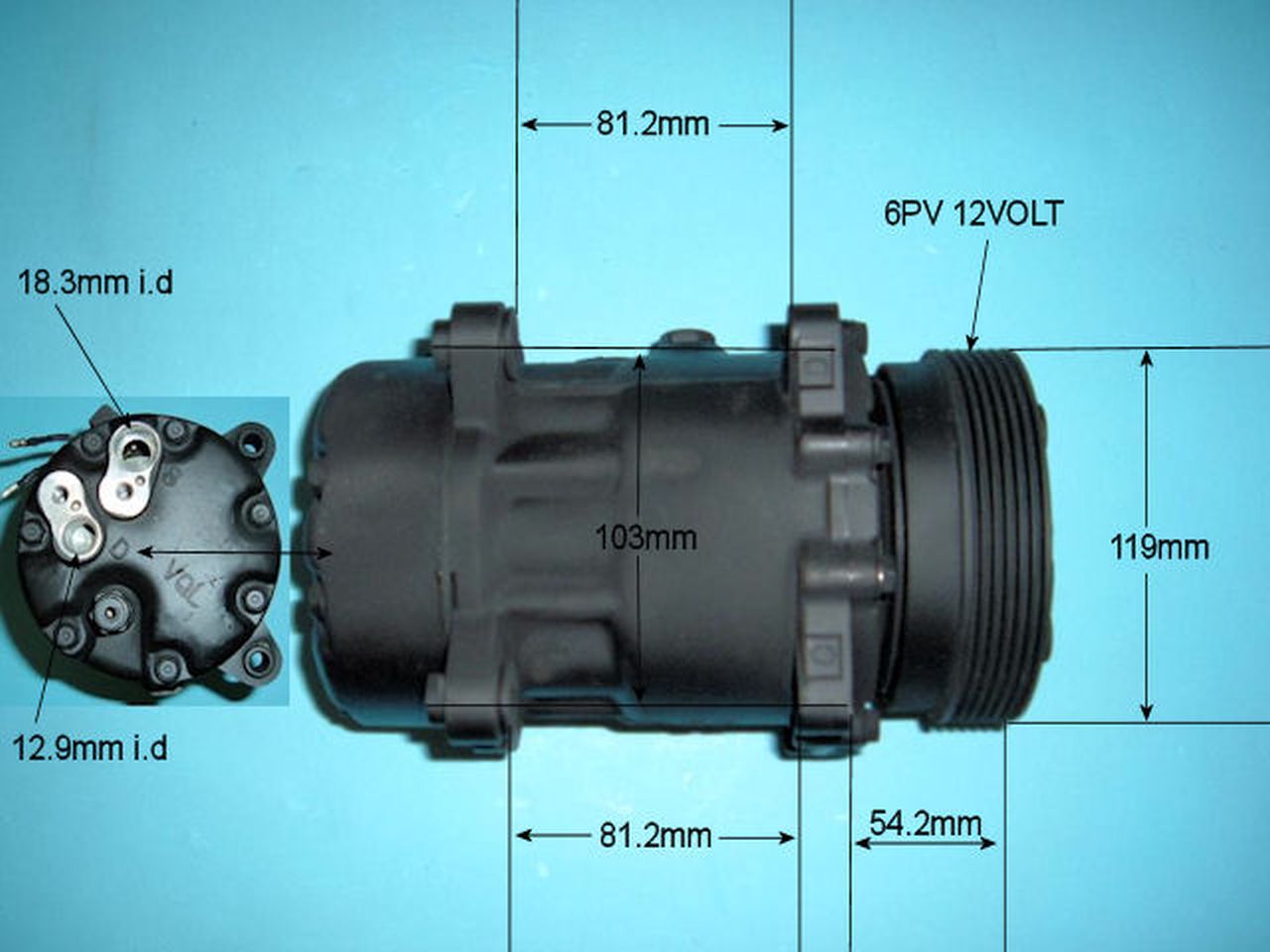 Aircon Compressor Aftermarket Quality – AutoAir 14-9699R